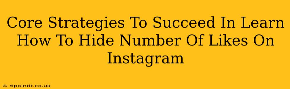 Core Strategies To Succeed In Learn How To Hide Number Of Likes On Instagram