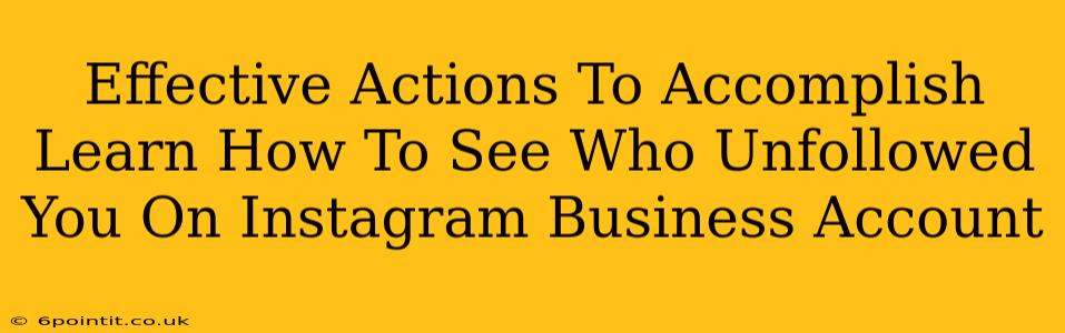 Effective Actions To Accomplish Learn How To See Who Unfollowed You On Instagram Business Account