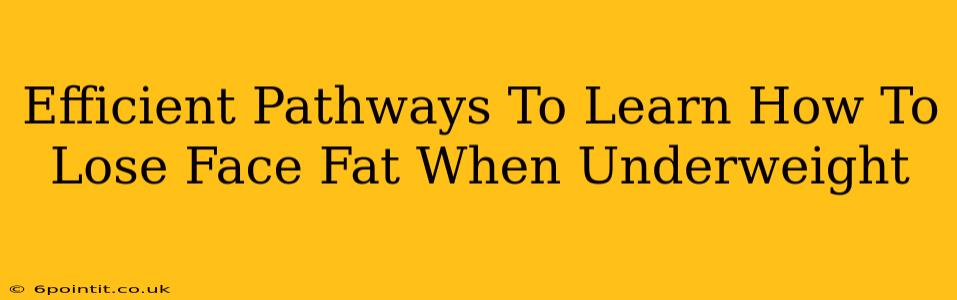 Efficient Pathways To Learn How To Lose Face Fat When Underweight