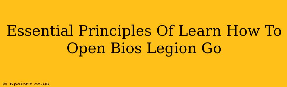 Essential Principles Of Learn How To Open Bios Legion Go