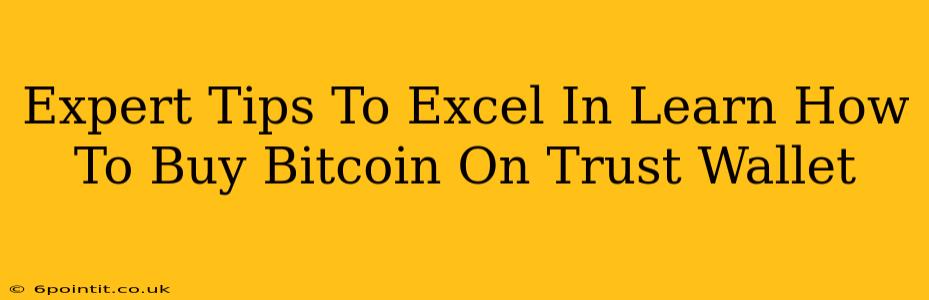 Expert Tips To Excel In Learn How To Buy Bitcoin On Trust Wallet