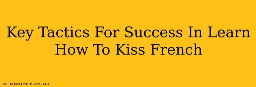 Key Tactics For Success In Learn How To Kiss French