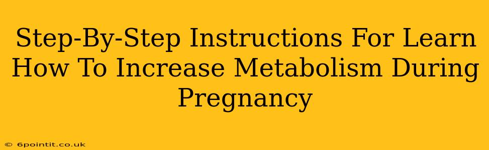 Step-By-Step Instructions For Learn How To Increase Metabolism During Pregnancy