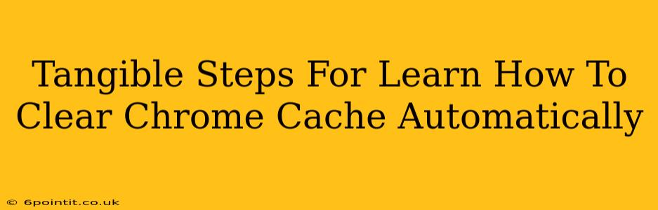 Tangible Steps For Learn How To Clear Chrome Cache Automatically