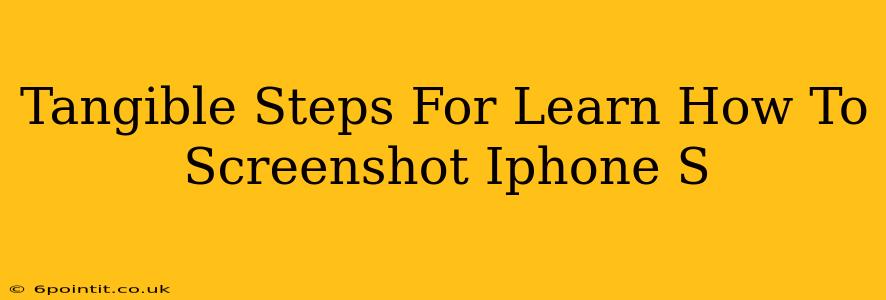 Tangible Steps For Learn How To Screenshot Iphone S