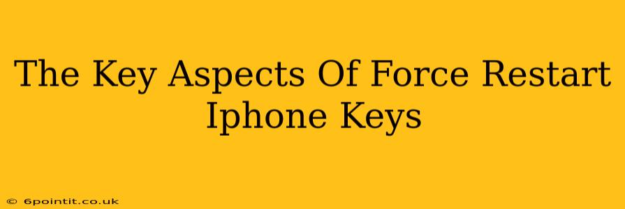 The Key Aspects Of Force Restart Iphone Keys